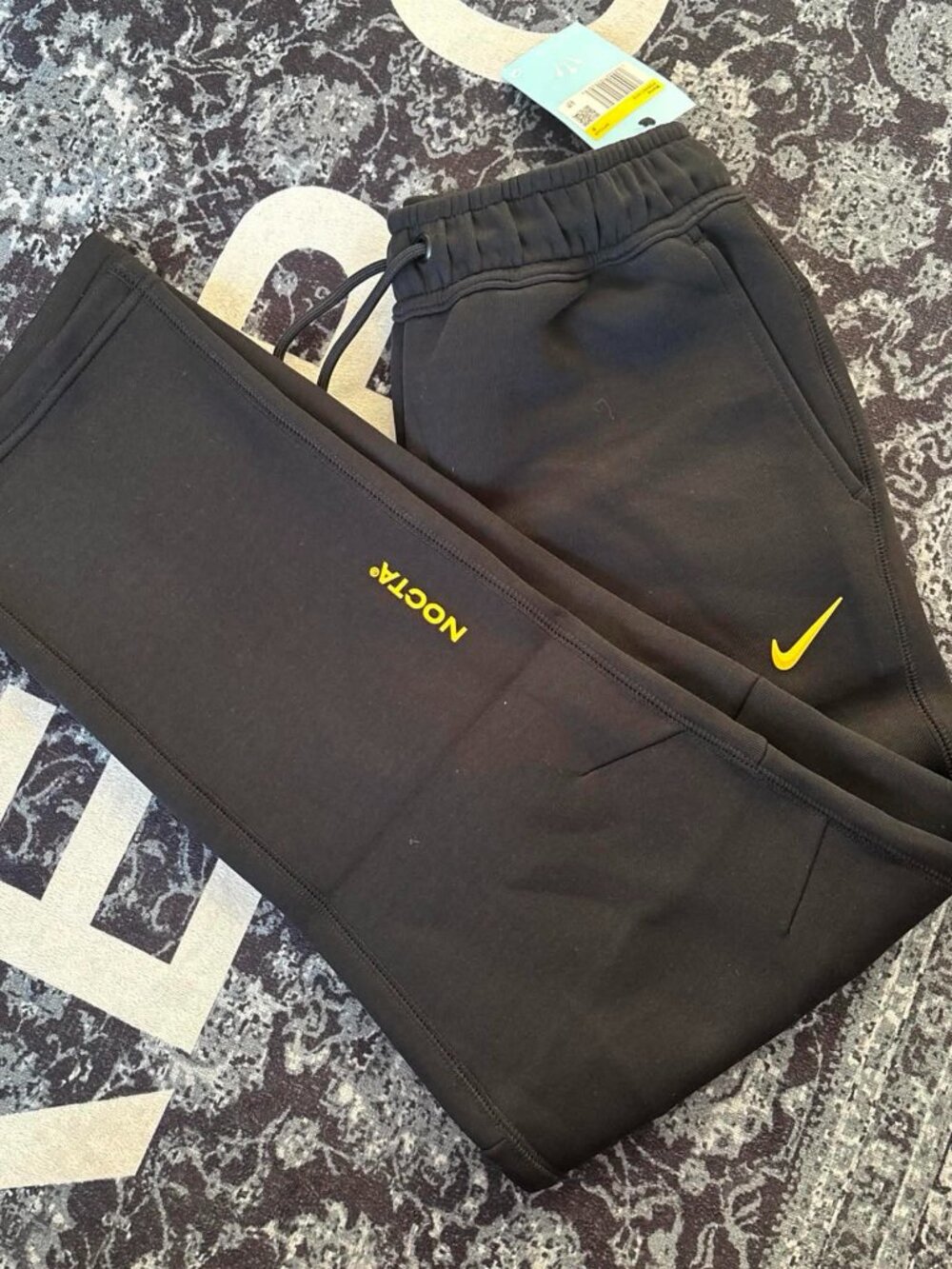 Nike x NOCTA Tech Fleece Men's Sweat Pants Black Size Small S